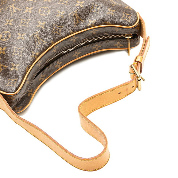 LOUIS VUITTON Brown Monogram Leather Shoulder Bag - Picture 6 of 12